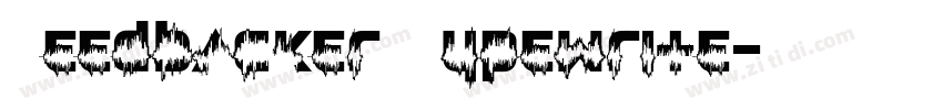 Feedbacker Typewrite字体转换